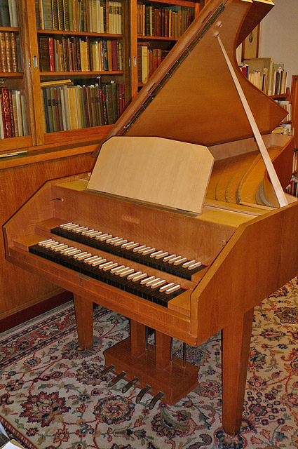 Cembalo der Fa. Ammer, Baujahr 1958